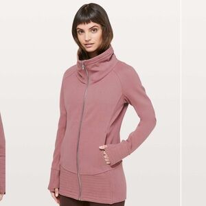 Lululemon Radiant Jacket II Spanish Rose Pink size 12